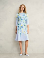 Hobbs Blue Honour Dress - Image 2 of 5