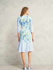 Hobbs Blue Honour Dress - Image 4 of 5