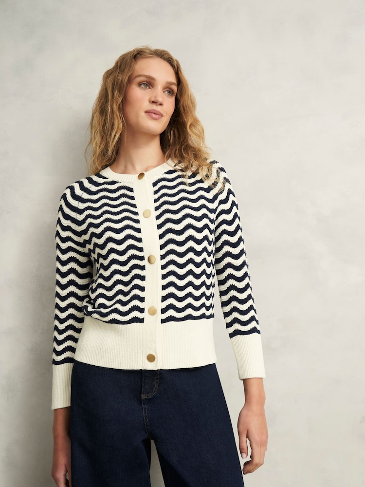 Hobbs Lulu 100% Cotton Cardigan - Slika 1 iz 4