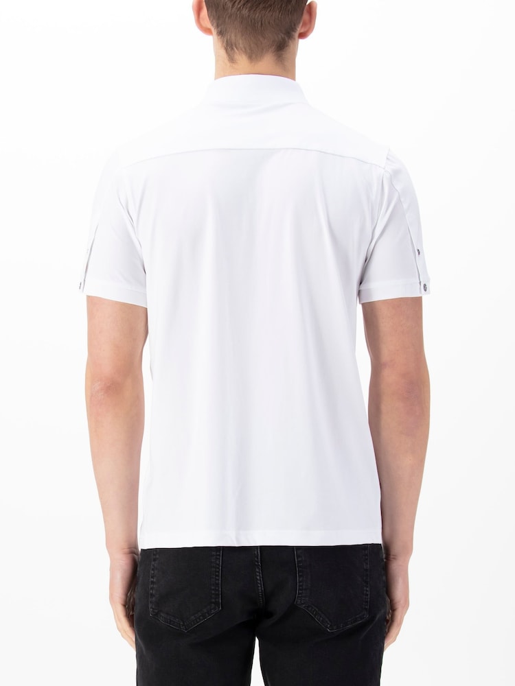 Luke 1977 Macau White Polo Shirt - Image 2 of 6