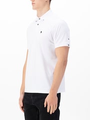Luke 1977 Macau White Polo Shirt - Image 3 of 6