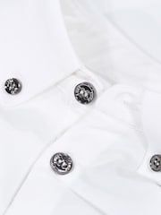 Luke 1977 Macau White Polo Shirt - Image 6 of 6