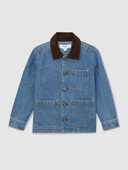 Reiss Mid Blue Herman Jacket - Image 1 of 4