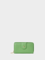 OSPREY LONDON Carla Leather RFID Zip-Round Purse - Image 1 of 6