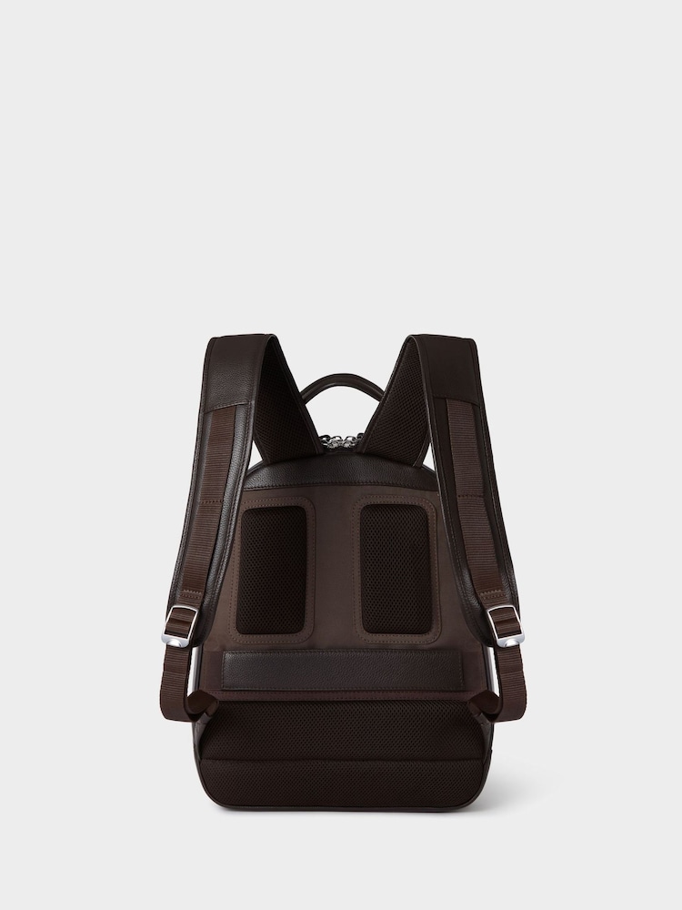 Osprey London The Venture Leather Brown Backpack - Image 2 of 6
