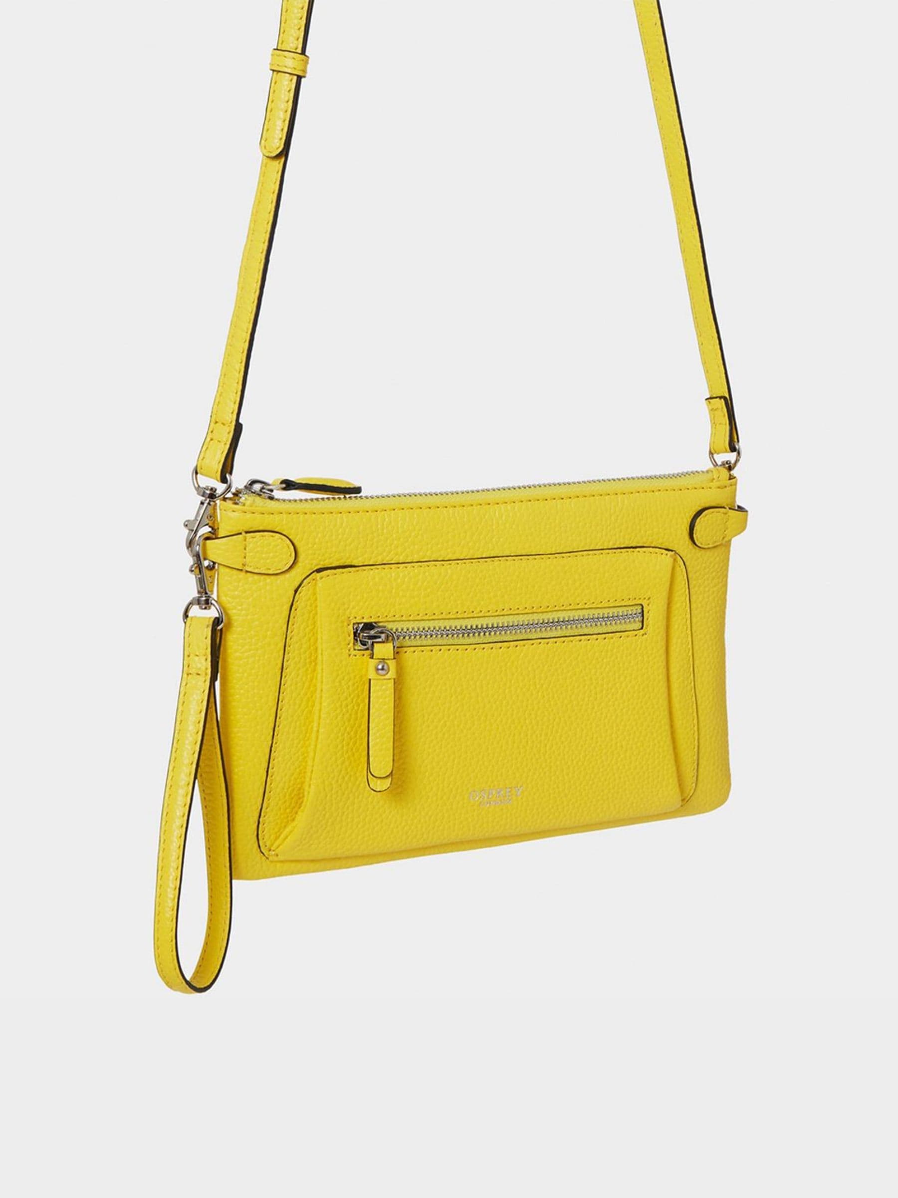Next：日本 イエロー - Osprey London The Ruby レザー クロスボディ