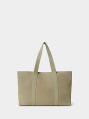 Osprey London Grey The Large Suede Shopper Bag - Image 2 of 5
