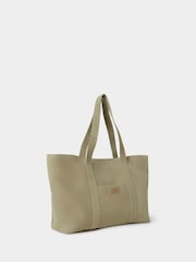 Osprey London Grey The Large Suede Shopper Bag - Image 3 of 5