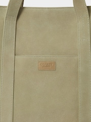 Osprey London Grey The Large Suede Shopper Bag - Image 5 of 5
