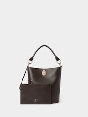 Osprey London The Ravello Leather Bucket Brown Bag - Image 5 of 6