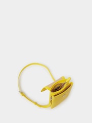 Osprey London Yellow The Madison Leather Phone Bag - Image 3 of 5