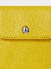 Osprey London Yellow The Madison Leather Phone Bag - Image 5 of 5
