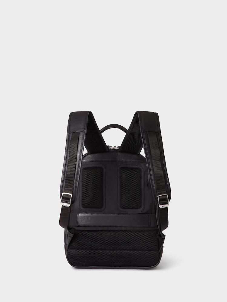 Osprey London The Venture Leather Black Backpack - Imagen 2 de 6