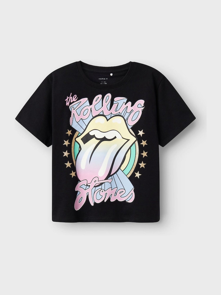 Name It Rolling Stones Short Sleeve Graphic T-Shirt - صورة 2 من 5