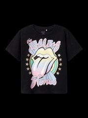 Name It Rolling Stones Short Sleeve Graphic T-Shirt - صورة 5 من 5