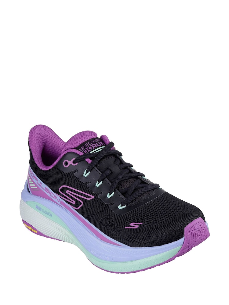 Skechers Black Max Cushioning Propulsion Trainers - Image 2 of 3