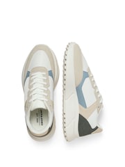 JACK & JONES Cream Aspire Runner Trainers - Image 3 of 5