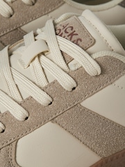 JACK & JONES Cream Valencia Trainers - Image 5 of 6