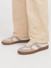 JACK & JONES Cream Valencia Trainers - Image 6 of 6