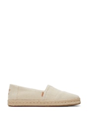 TOMS Cream Alpargata Rope 2.0 Shoes - Image 1 of 4