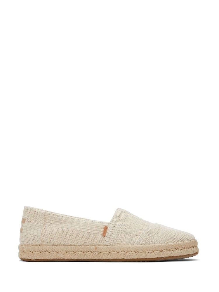 TOMS Cream Alpargata Rope 2.0 Shoes - Image 1 of 4