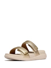FitFlop F-Mode Go Gold Sandals - Image 1 of 3