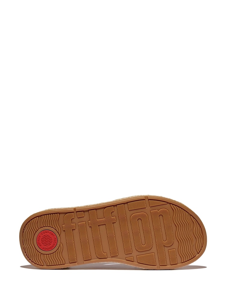 FitFlop F-Mode Toe Post Black Espadrille - Image 3 of 3