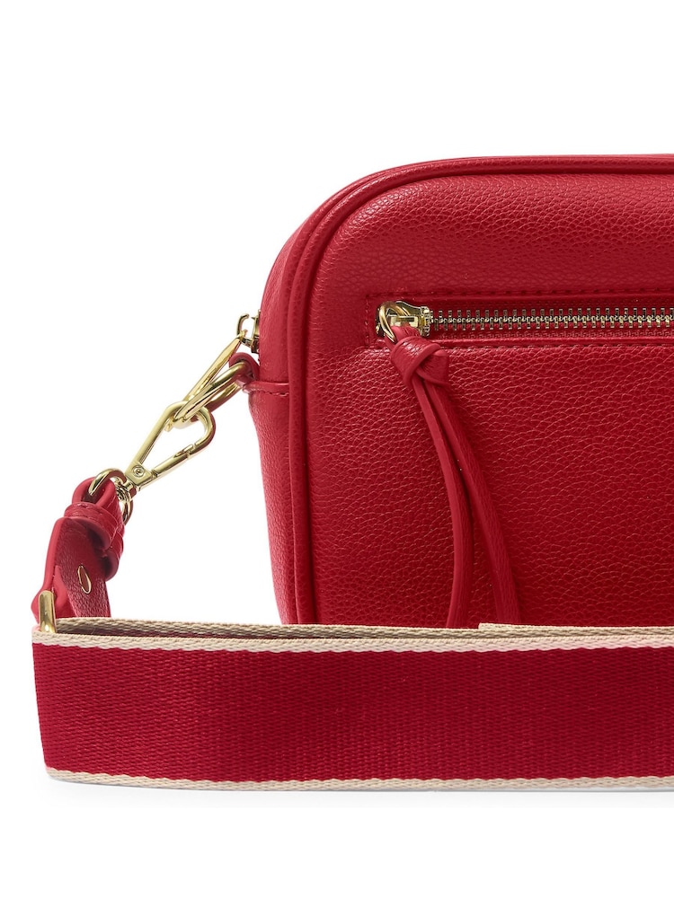 Katie Loxton Red Hallie Crossbody Bag - Image 2 of 4
