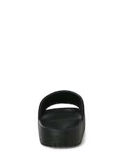 JACK & JONES Black Ripple Moulded Sandals - Image 2 of 5