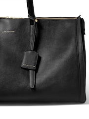 Katie Loxton Black Fold Out Garment Weekend Bag - Image 4 of 6