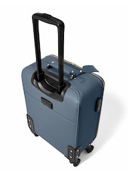 Katie Loxton Blue Oxford Cabin Suitcase - Image 4 of 5