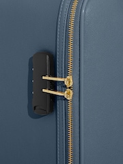Katie Loxton Blue Oxford Cabin Suitcase - Image 5 of 5