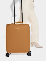 Katie Loxton Brown Oxford Cabin Suitcase - Image 1 of 5