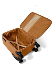 Katie Loxton Brown Oxford Cabin Suitcase - Image 4 of 5
