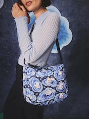 Cath Kidston Blue Clouds Moomins Foldaway Cross-Body Bag - Image 3 of 8