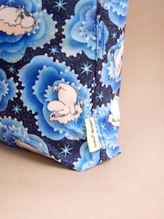 Cath Kidston Blue Clouds Moomins Foldaway Tote Bag - Image 4 of 5
