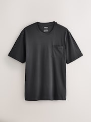 Slate Grey Jersey Pyjamas Shorts Set - Image 2 of 7
