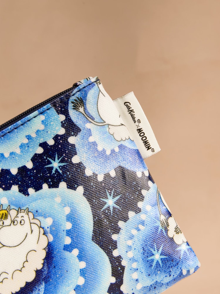 Cath Kidston Blue Clouds Moomins Zip Purse - Image 3 of 3