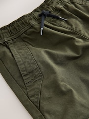 Green Wide Fit Woven Cargo Trousers (3-16yrs) - Image 4 of 4