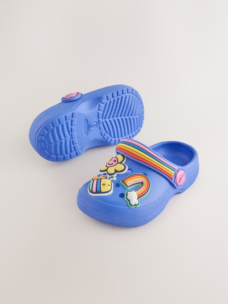 Blau - Clogs mit Figurenmotiv - Bild 2 von 5 Blau - Clogs mit Figurenmotiv - Bild 2 von 5