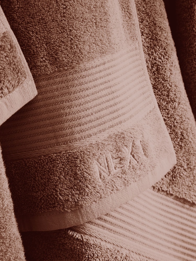 Rust Egyptian Cotton Towel - Image 3 of 3