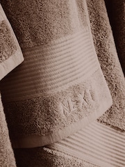Brown Egyptian Cotton Towel - Image 2 of 2