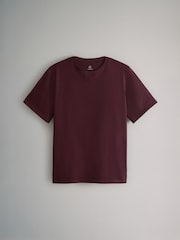 The Set Black/Chocolate Brown/Berry/Mid Pink/Cream 5 Pack Relaxed T-Shirts - Image 2 of 8