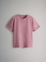 The Set Black/Chocolate Brown/Berry/Mid Pink/Cream 5 Pack Relaxed T-Shirts - Image 3 of 8