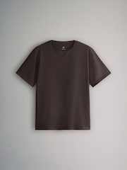 The Set Black/Chocolate Brown/Berry/Mid Pink/Cream 5 Pack Relaxed T-Shirts - Image 4 of 8