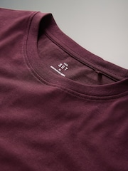 The Set Black/Chocolate Brown/Berry/Mid Pink/Cream 5 Pack Relaxed T-Shirts - Image 7 of 8