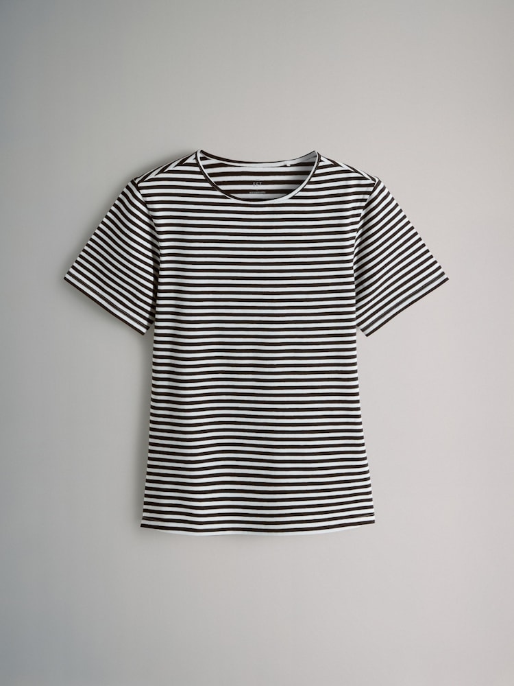 Next Level Premium Fitted CVC Crew T-Shirt Pack Of 5 - X-Small, Assorted Colors, 60% Cotton 40% Polyester