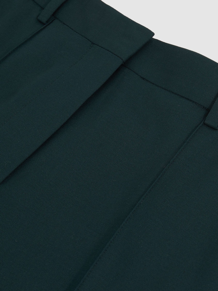 Reiss Jade Wool-Blend Wide-Leg Suit Trousers - Imagen 6 de 6