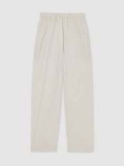 Reiss Osbourne Cotton-Blend Straight-Leg Trousers - صورة 2 من 6