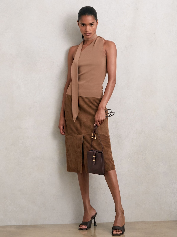 Guinda - Reiss Vienna Leather Phone Holder - Imagen 2 de 5 Guinda - Reiss Vienna Leather Phone Holder - Imagen 2 de 5
